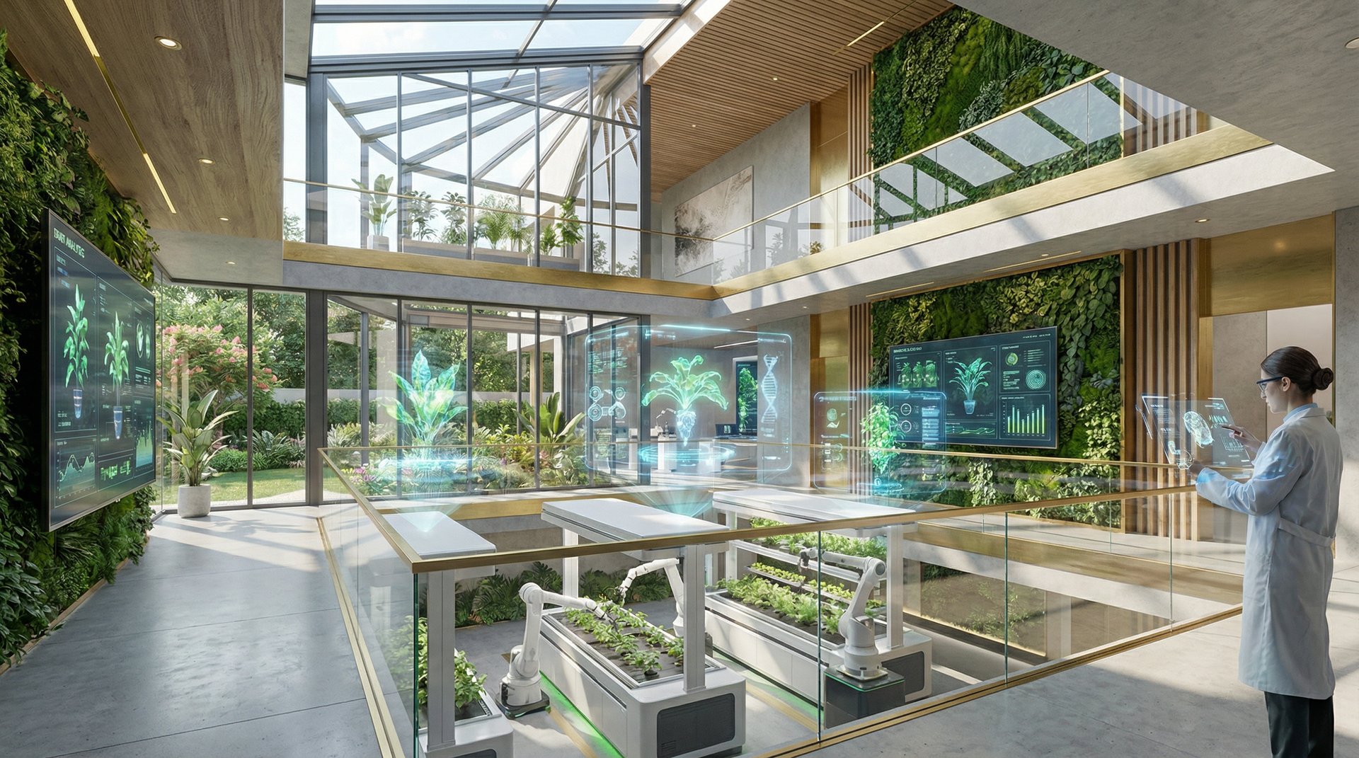 高清动漫AI植物视频
